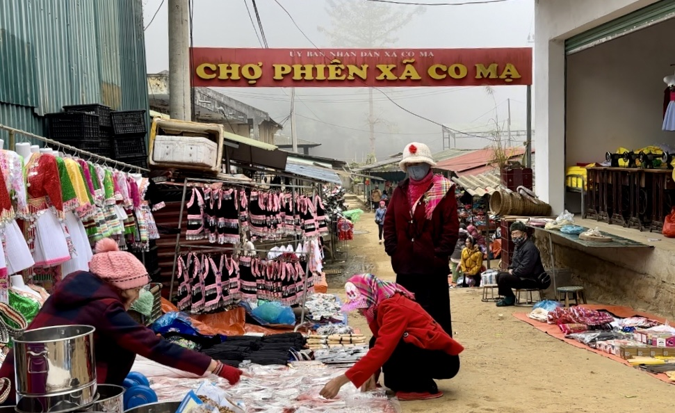 Chợ phiên ngày xuân 